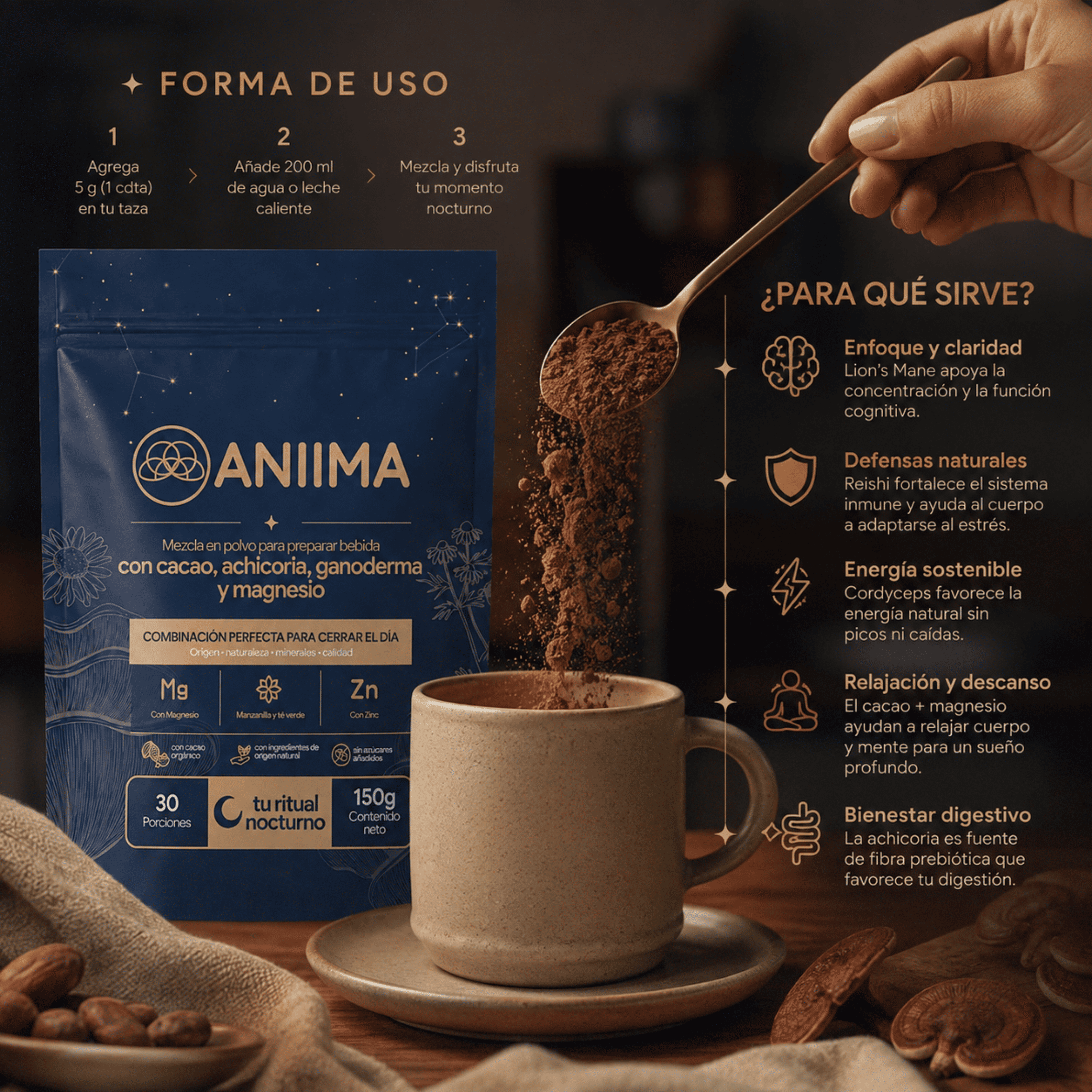 Chocolate con Hongos